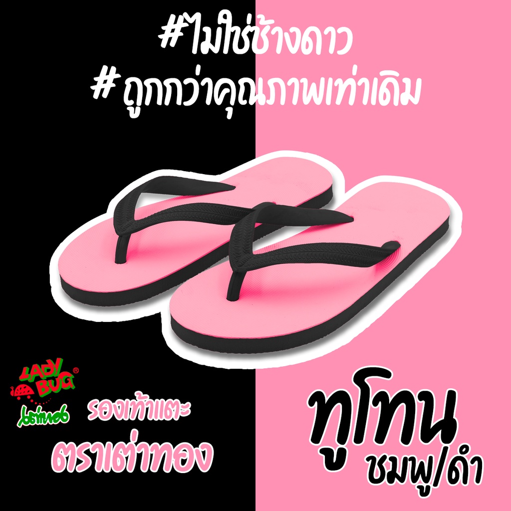 มาใหม่!! Two Tone BLACKPINK 🖤💟 !! LadyBug แตะหูคีบ ตราเต่าทอง !! แตะทูโทน สวยนำเทรนด์ จำนวนจำกัด หมดแล้วหมดเลย