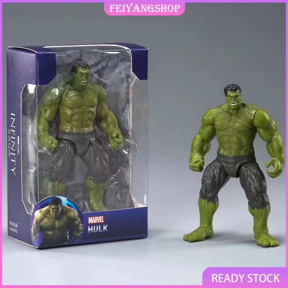 โมเดลฟิกเกอร์ Avengers Spiderman Captain America Hulk Iron Man ขนาด 4 นิ้ว ของเล่นสําหรับเด็ก - รูปที่ 6