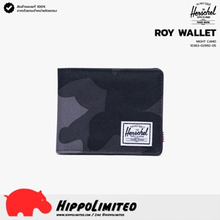 กระเป๋าสตางค์ ⌇ Herschel ⌇ รุ่น Roy ⌇ สี Night Camo ⌇ สินค้าของแท้ 100% จากตัวแทนจำหน่ายโดยตรง