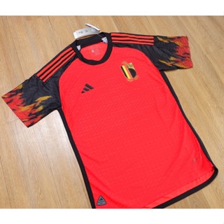 เสื้อฟุตบอล ทีมชาติเบลเยี่ยม Belgium 2022/23 งานเกรดนักเตะใส่ (Player)