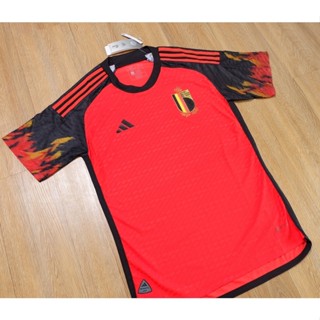 เสื้อฟุตบอล ทีมชาติเบลเยี่ยม Belgium 2022/23 งานเกรดนักเตะใส่ (Player)