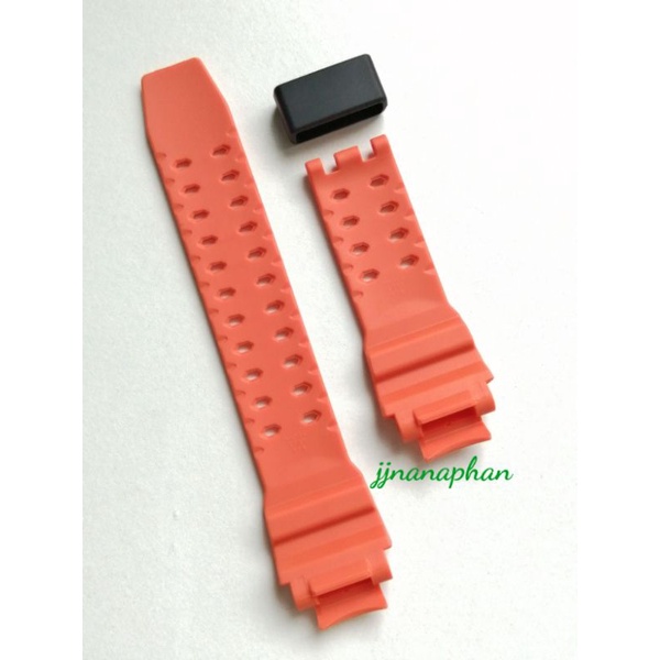 สายg-shockของแท้รุ่นga-1000สีส้มด้าน,มีฟร้อน(ไม่มีตะขอ)