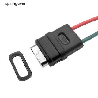 [springeven] ใหม่ ซ็อกเก็ตเชื่อมต่อสายชาร์จ USB Type C ตัวเมีย กันน้ํา 2P ชาร์จเร็ว Type-C ตัวเมีย 2 ชิ้น