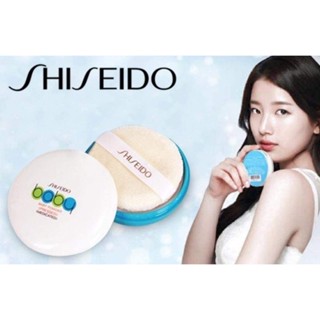 SHISEIDO Baby Powder Pressed (Medicated) 50 g. พร้อมพัฟทาแป้งนุ่มๆในตลับ