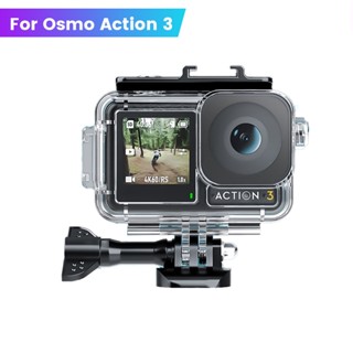 เคสกันน้ํา 40 ม. สําหรับ OSMO Action 4/3 อุปกรณ์เสริมกล้อง DJI Action 4/3