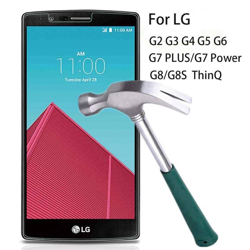 9H กระจกนิรภัยสําหรับ LG G2 G3 G4 G5 ป้องกันหน้าจอสําหรับ LG V20 V10 K8 2017 ป้องกันฟิล์มแก้ว