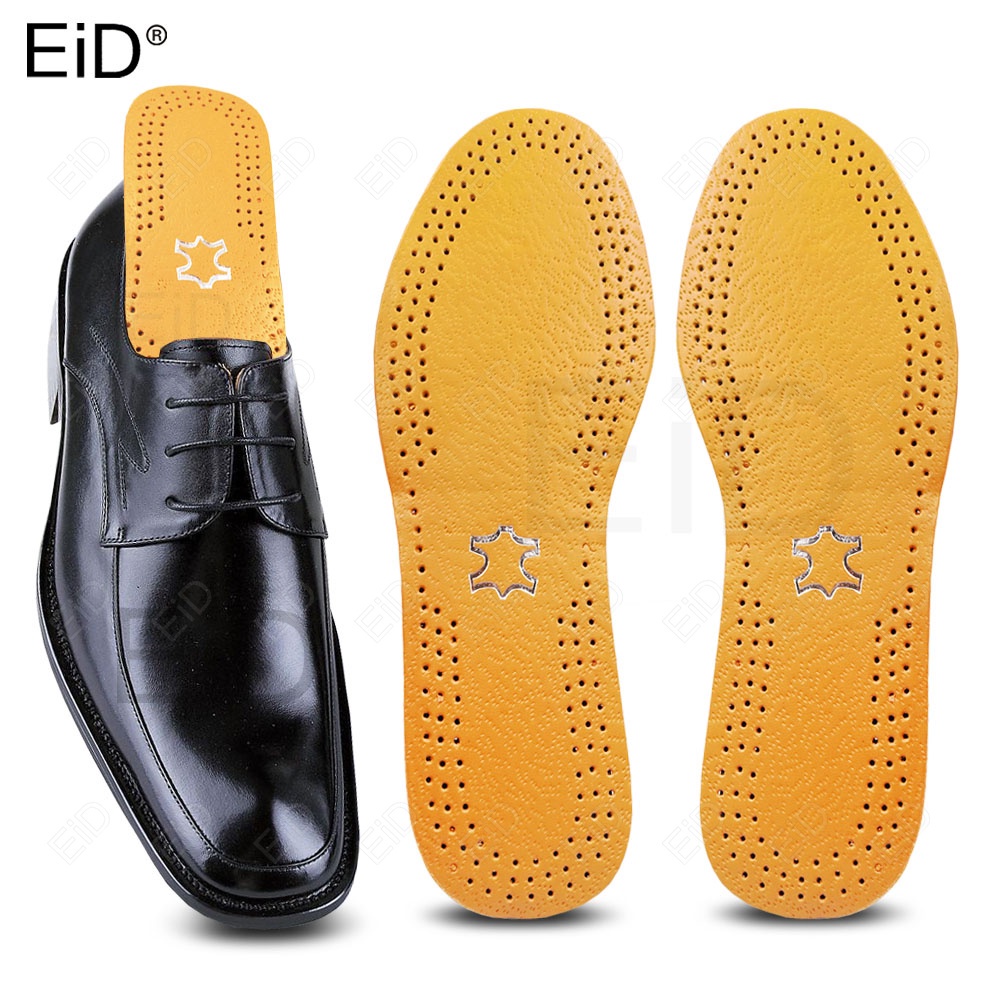 Ultra Thin หนัง Insole สําหรับรองเท ้ าผู ้ ชายผู ้ หญิงสบายระงับกลิ ่ นกายดูดซับเหงื ่ อ Casual Insoles สําหรับฟุตคุณภาพแฟลตรองเท ้ า Sole