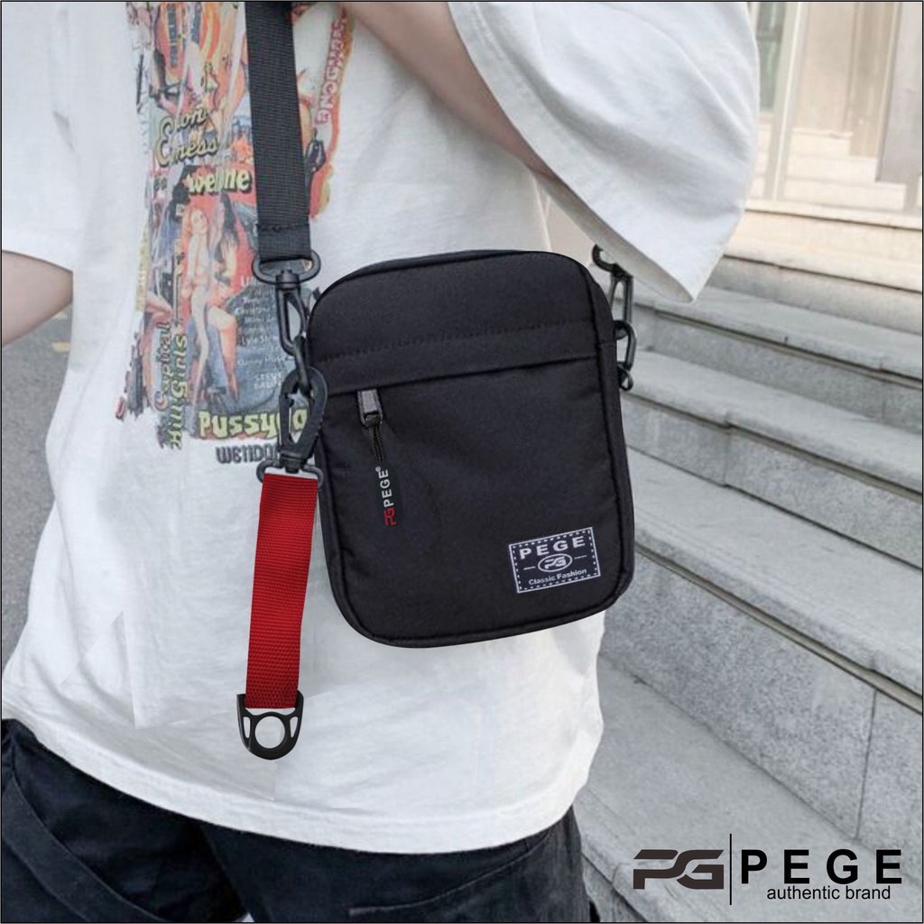 PIGE SLINGBANG กระเป๋าสะพายไหล่ผู้ชาย CASUAL MODEL - PG 8945