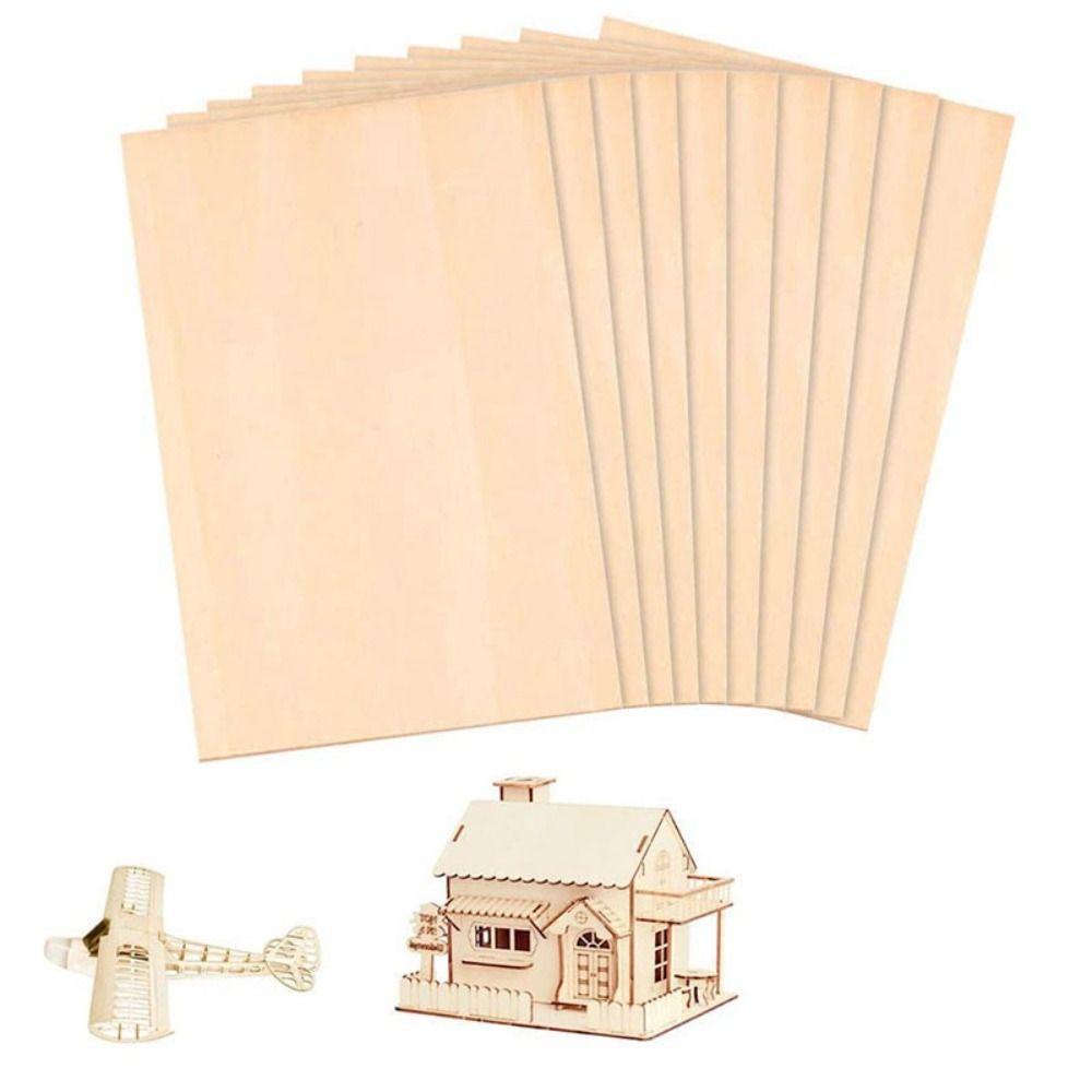 DESMONDRI Basswood อัด DIY รูปที่ 8