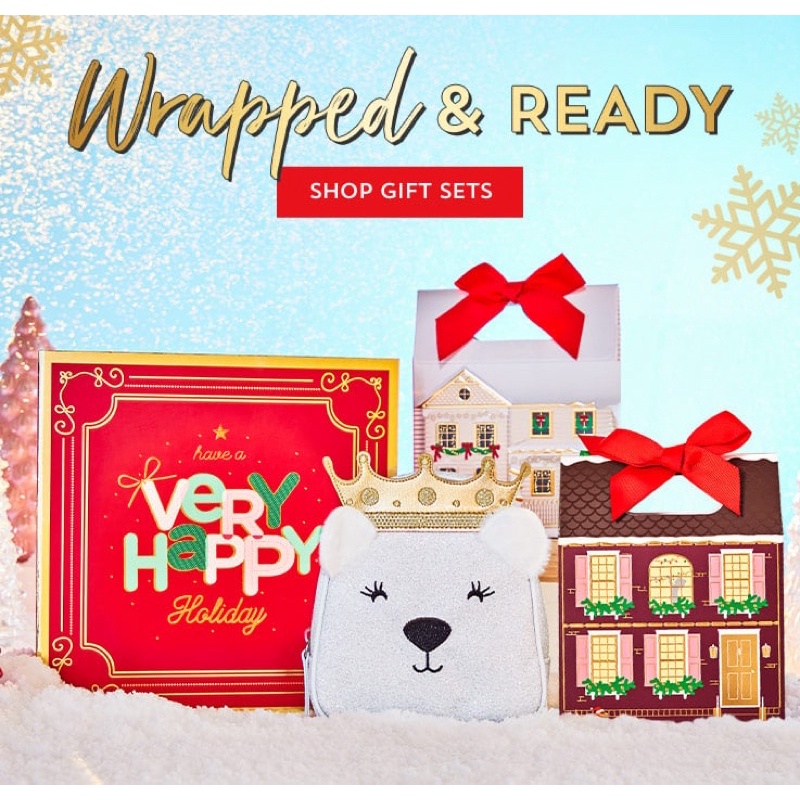 (แท้) กิ๊ฟเซ็ต 3 ชิ้น (ขนาดพกพา) Gift Set (Travel Size) Shower Gel / Body Cream / Body Spray จาก Bath&Body works