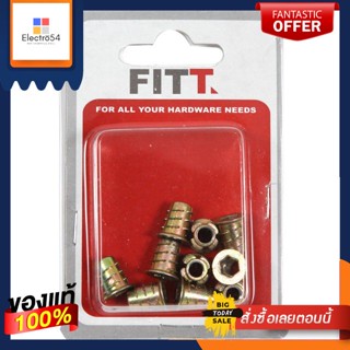 FITT อะไหล่ เฟอร์นิเจอร์ ตัวหนอนฝังไม้ DN-613 10ตัว DRIVING-NUT DN-613 10EA