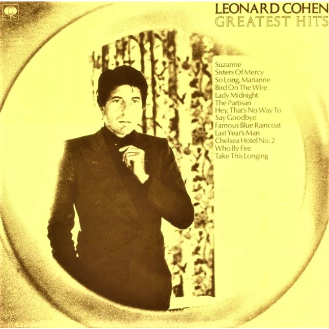 Leonard Cohen - Greatest Hits ( ไวนิล / LP )