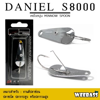 อุปกรณ์ตกปลา WEEBASS เหยื่อสปูน - รุ่น WEEDLESS DANIEL สปูน MINNOW SPOON เหยื่อตกปลา (โล๊ะสต๊อก)