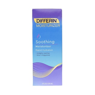 [ของแท้ 100%] DIFFERIN SOOTHING MOISTURIZER RAPID HYDRATION 4 fl.oz. (118 ml.)