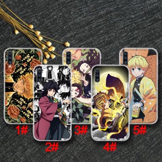 เคสโทรศัพท์มือถือแบบนิ่ม TPU ใส ลายอะนิเมะดาบพิฆาตอสูร 96RTY สําหรับ iPhone 12 Mini 13 14 Pro Max