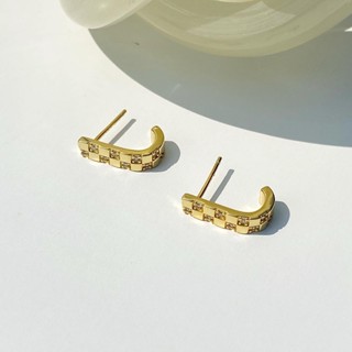 playstuff - Mama checkered gem stud