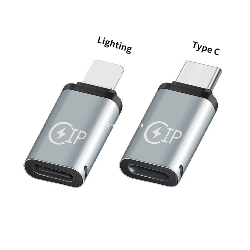 [ใหม่] อะแดปเตอร์แปลง Type C เป็น Lighting ความเร็วสูง อเนกประสงค์ สําหรับอุปกรณ์ Type C 5V 2.1A
