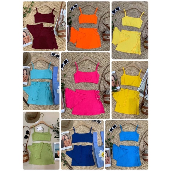 bikiniชุดเซ็ตbikini3ชิ้นเข้าเพิ่ม #5