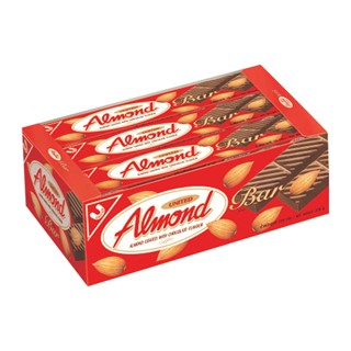 ยูไนเต็ดอัลมอนด์ อัลมอนด์เคลือบช็อกโกแลตแบบแท่ง 19กรัม ยกแพ็ค 12กล่อง UNITED ALMOND CHOCOLATE STICK