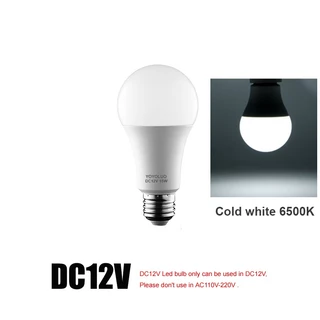 หลอดไฟ LED DC/AC 12V 24V 36V 48V E27 6W 9W 12W 15W หลอดไฟ LED 6500K SMD 2835 บ้าน ตั้งแคมป์ ล่าสัตว์ กลางแจ้ง