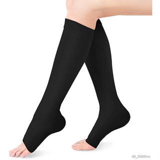 Compression Socks Knee High Open Toe Stockings Compression Socks Fit For Varicose Ve Calf Shaping Long Pressure Stock