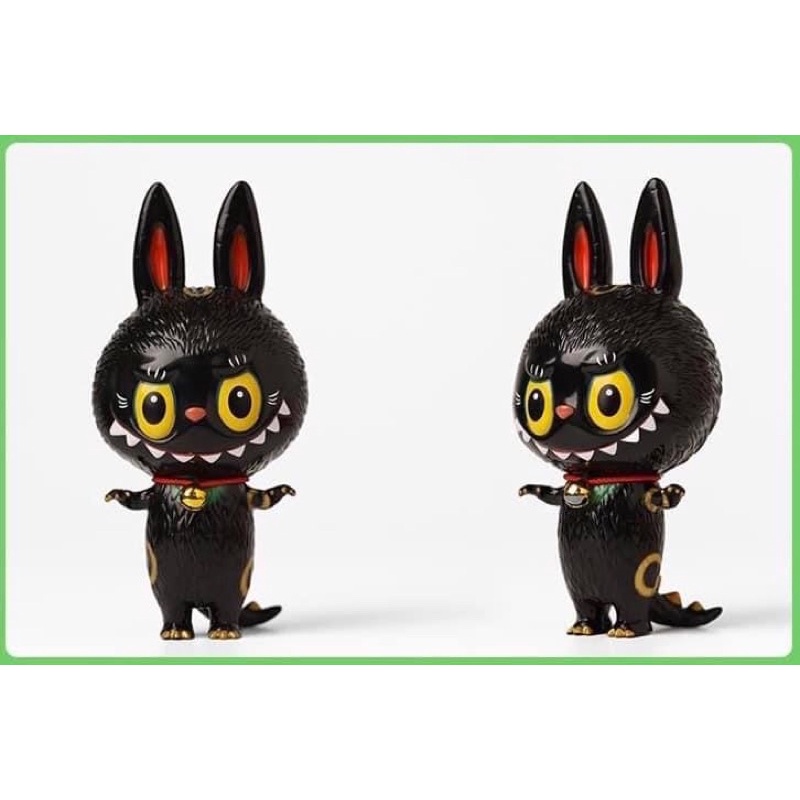 ⚡️พร้อมส่ง⚡️The Little Monster Zimomo 4 : Maneki black 🖤 แกะกล่อง ยังไม่แกะซอง