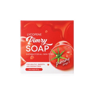 สบู่พิมรี่พาย สบึ่มะเขือเทศ PIMRY TOMATO SOAP