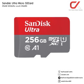 Sandisk Ultra MicroSD Card SDXC 256GB SDSQUAx-256G-GN6MN เมมโมรีการ์ด ไมโคร เอสดี