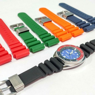 Seiko สายนาฬิกาข้อมือ สายยางซิลิโคน ขนาด 22 มม. สําหรับ Seiko Diver Watch STRAP