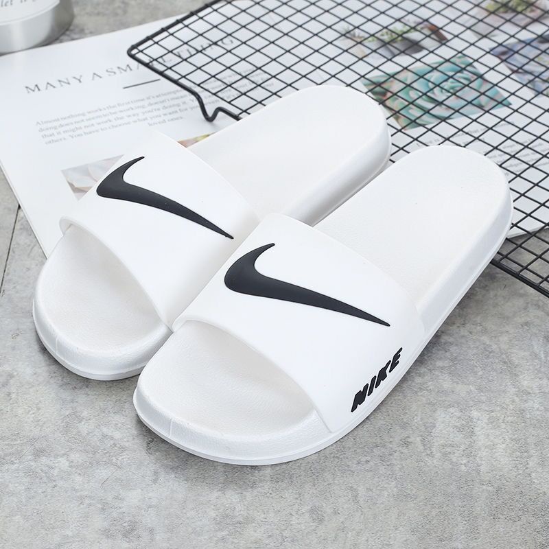 Fshoes รองเท้าแตะสวมยางนิ่ม สกรีนลายเท่ๆ🔥 โทนสี ขาว ดำ ลวดลายเท่ห์ๆ3ลาย ดูดีย์มีสไตล์⚡️รองเท้าพื้นนุ่มได้ไปไม่ผิดหวัง