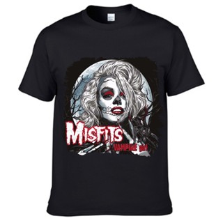 Misfits T-SHIRT S M L XL 2XL 3XL 4XL 5XL พิมพ์เสื้อยืดเสื้อยืดผู้ชายเสื้อยืดผู้หญิง