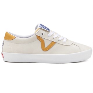 VANS SKATE SPORT ATHLETIC WHITE GOLD SNEAKERS สินค้ามีประกันแท้