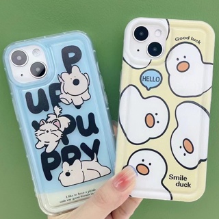 เข้ากันได้สำหรับ เคสไอโฟน เคสไอโฟน11 11 pro max สำหรับ iPhone 14 Pro Max เคส iPhone หนา TPU Soft Case เคสใสถุงลมนิรภัยกันกระแทกการ์ตูนน่ารักสำหรับ iPhone 13 Pro Max 12 Pro Max 11 Pro Max 7plus 6splus 8plus xr xs