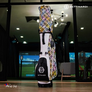 ถุงกอล์ฟ Bettinardi x Monopoly Money Vessel VLS Stand Bag (Black/White) สินค้าใหม่ แท้ 100%