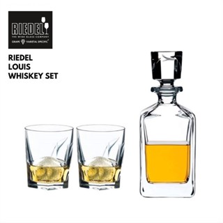 RIEDEL Louis Whiskey Set - RIEDEL เซตแก้ววิสกี้2ใบ พร้อมเหยือกวิสกี้ 1 ใบ