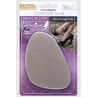 HelloHeel แผ่นเสริมด้านหน้าเท้าแบบขอบบาง กันลื่นไถลสำหรับรองเท้าส้นสูง รุ่น PCF-TBR