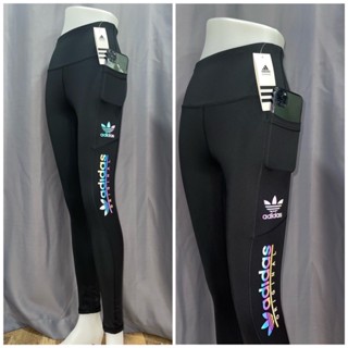 กางเกงเล็กกิ้งขายาวAdidas ผู้หญิง ออกกำลังกาย/โยคะ/วิ่ง legging SP154