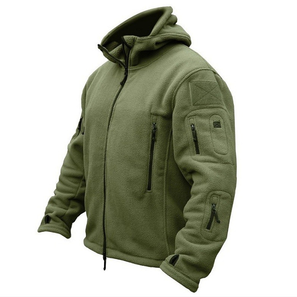 Men US Military Winter Thermal Fleece Tactical Jacket Outdoors Sports Hooded Coat Militar Softshell Hiking Outdoor Army 