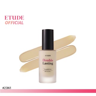 ETUDE (NEW) Double Lasting Foundation SPF35/PA++ (30 g) #23N1 Sand อีทูดี้ รองพื้นเนื้อแมตต์