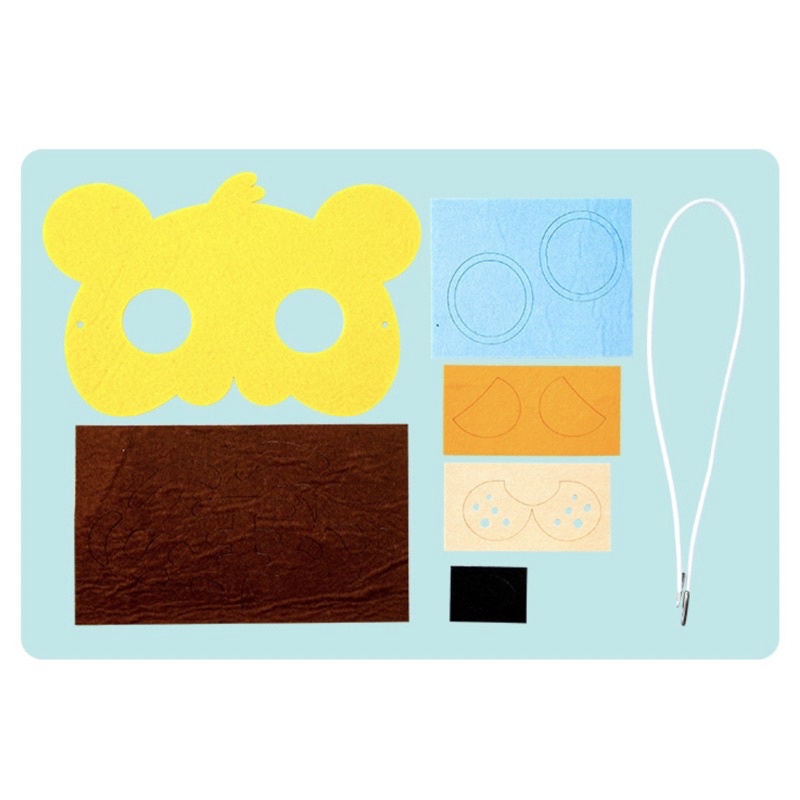 หน้ากากรูปสัตว์ DIY มีให้เลือก 18 แบบ ประกอบง่าย สีสันสดใส ฝึกสมาธิ หน้าการปาร์ตี้ - รูปที่ 3