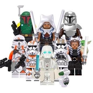 ฟิกเกอร์ Darth Vader Ahsoka Airbrne Troopers ขนาดเล็ก ของเล่นสําหรับเด็ก