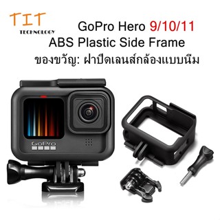 Frame for GoPro Hero 9/10/11 Housing Border Protective Shell Case for GoPro9/10/11 with Quick Pull Movable socket &amp;screw