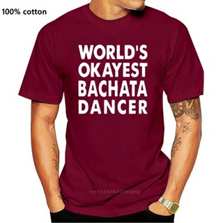 เสื้อยืดคอกลม แขนสั้น พิมพ์ลาย Okest Bachata Dancer Dance สีดํา สไตล์ฮาราจูกุ แฟชั่นฤดูร้อน สําหรับผู้ชาย