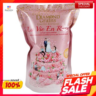 ไดมอนด์เกรนส์ ธัญพืชอบกรอบ รสกุหลาบสตรอว์เบอร์รี่ 220 กรัมDiamond Grains Crispy Cereals, Rose Strawberry Flavor 220 g.