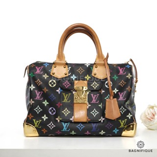 LOUIS VUITTON SPEEDY 30 MULTICOLOR BLACK