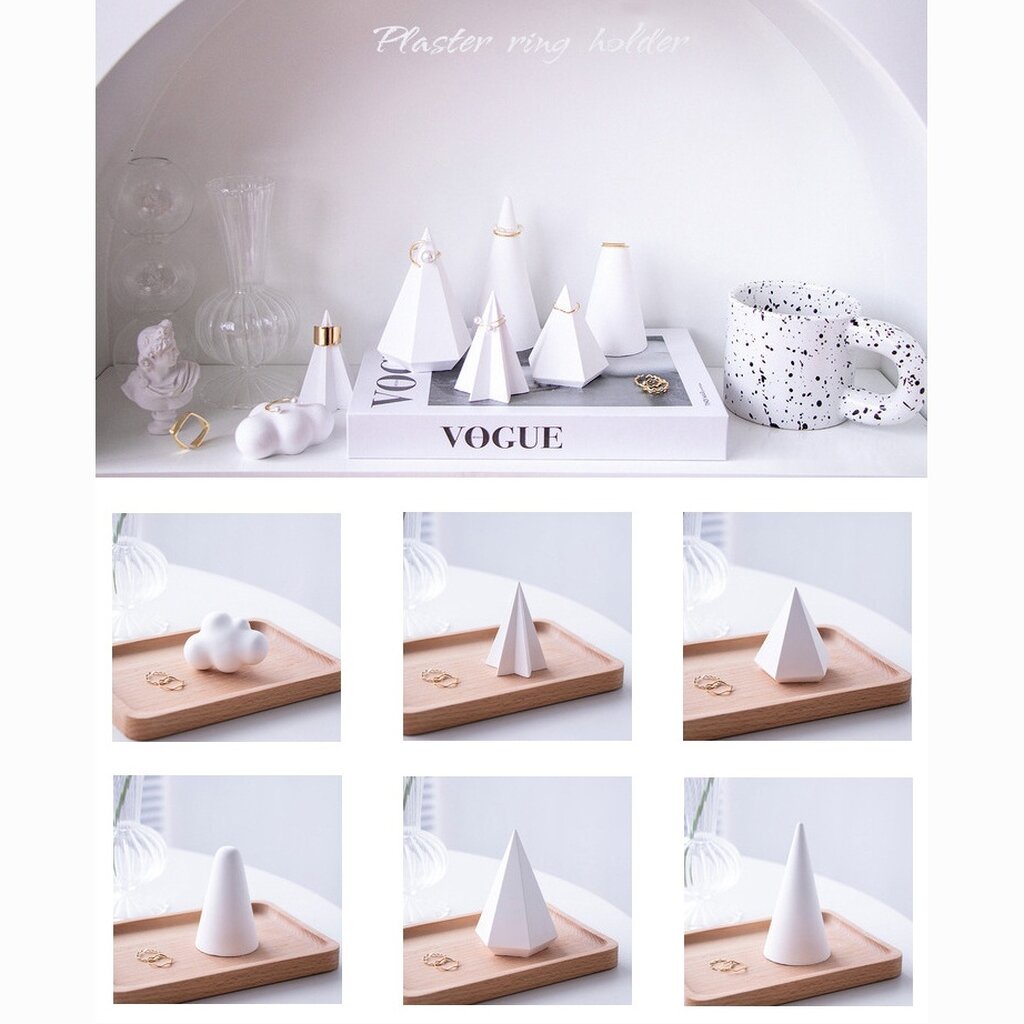 พร็อพปูนเซรามิกส์ Minimal แท่นวางสินค้า พร็อพถ่ายรูป ถ่ายรูปสินค้า ของตกแต่งบ้าน 🌟สินค้าพร้อมส่ง🌟