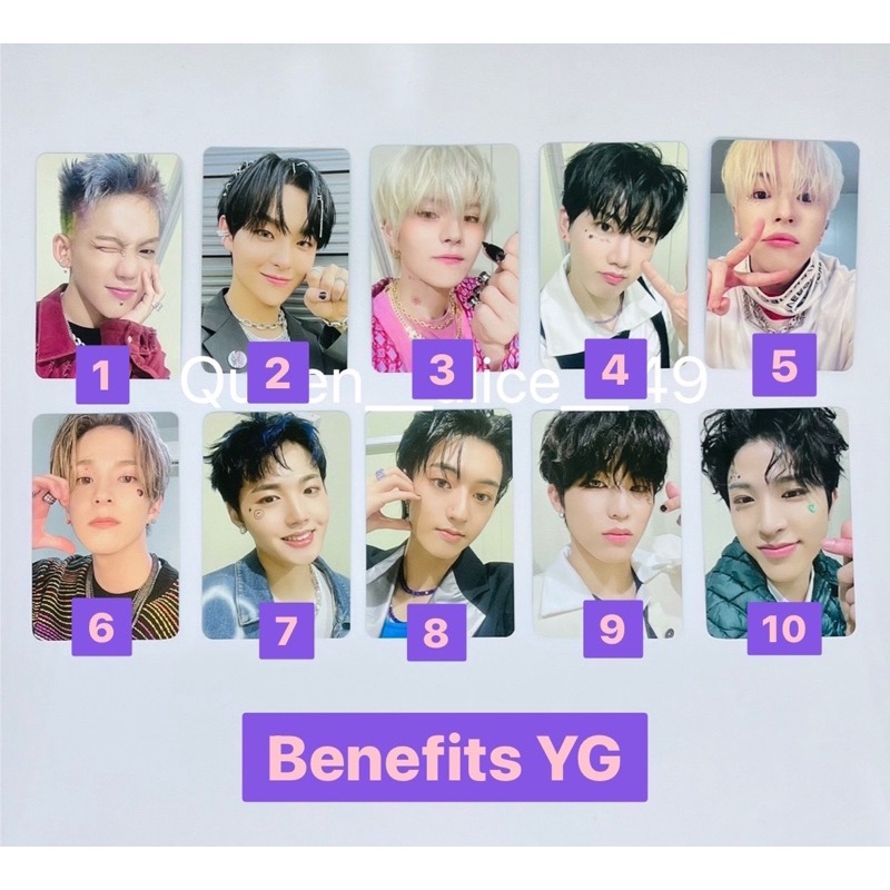 💎พร้อมส่ง💎 Card Benefits YG Treasure