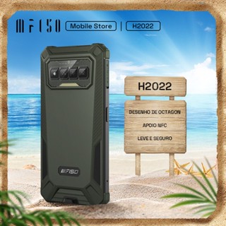 IIIF150 H2022 IP68/IP69K Waterproof Rugged Phone 5.5&amp;quot; HD+ 4GB+32GB Cellphone 4800mAh Battery with NFC Smartphone