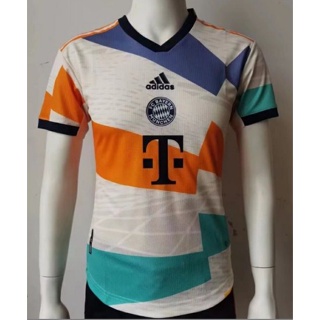 เสื้อกีฬาแขนสั้น ลายทีมชาติฟุตบอล Bayern ครบรอบ 50 ปี 2223 พร้อมส่ง