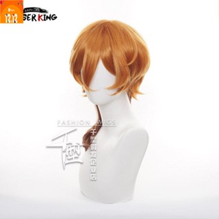 ✣Anime Bungo Stray Dogs Dazai Osamu Nakahara Chuuya Izumi Kyouka เครื่องแต่งกายคอสเพลย์ การ์ตูนอะนิเมะ Women Man Wig Hai